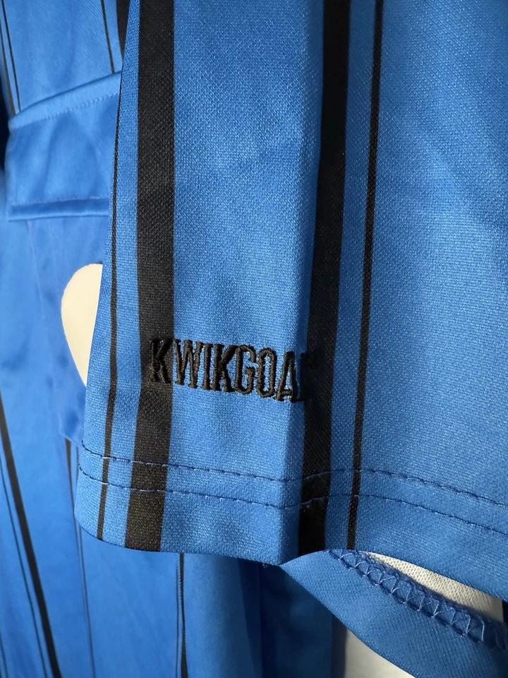 KwikGoal Official Referee Jersey Medium Blue New With Tags NWT Soccer Knick Goal - Image 3 of 4