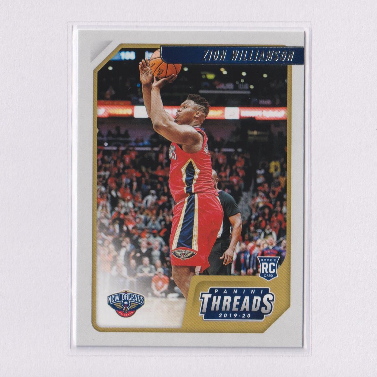 2019-20 Panini Chronicles Threads #78 Zion Williamson RC Rookie (H)