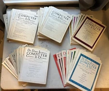 DR DOBB'S Computer Journal - single issues 1976-1994 (discount on mult. issues!)
