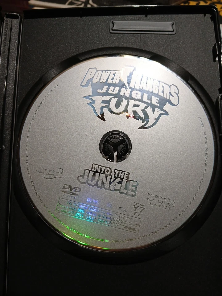 Power Rangers: Jungle Fury - Into The Jungle (DVD, 2008) - Image 3 of 4