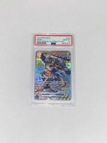 PSA 10 KAIDO OP04-044 SP ALT ART AWAKENING OF THE NEW ERA OP05 ONE PIECE ENGLISH