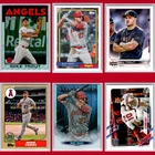 Mike Trout Insert Lot (6) Cards Angels Topps Baseball Collection Set