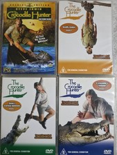 The Crocodile Hunter Vols 2,4,6& Collision Course Set -Steve Irwin - Region 4 !!