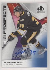 2019-20 Upper Deck SP Game Used CHL Edition Blue Jamieson Rees #20 Auto b3q