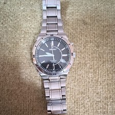Seiko Kinetic Mens Analog Watch 100m Black Di...