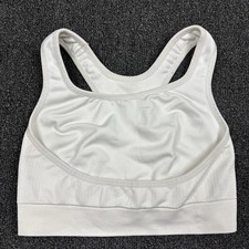 Patagonia Sport Bra Womens Cream Common Threads Adjustable Size Medium