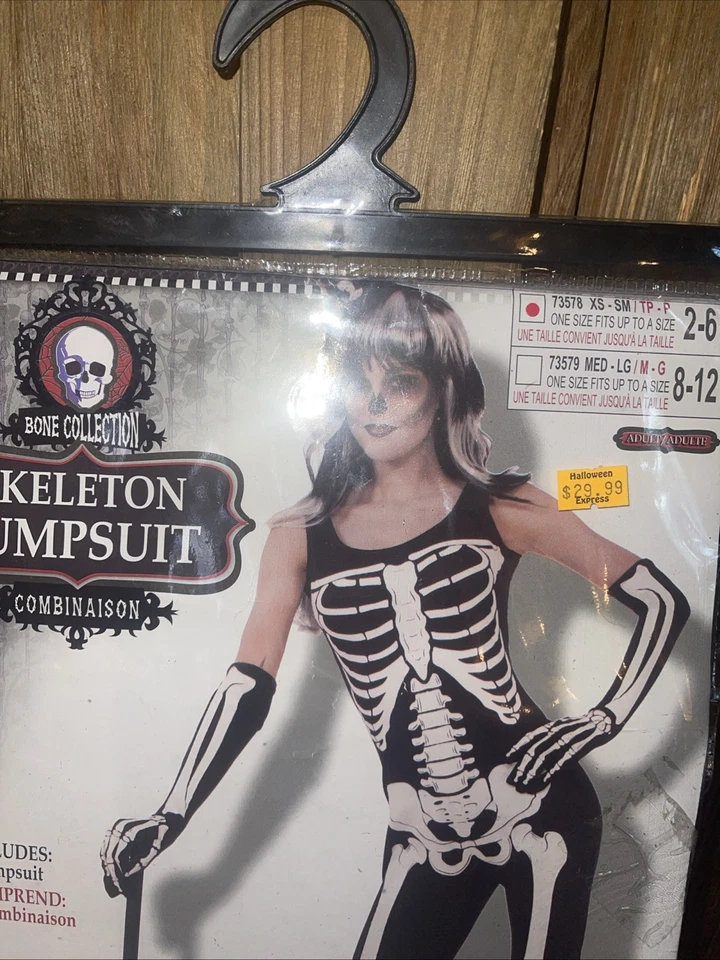 Disfraz Traje Esqueleto - Rubí Talla 2-6 Pequeño a X Pequeño Foto 2 de 4