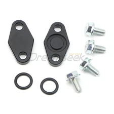 Motorcycle Oil Cooler Block Plate for Suzuki Hayabusa GSX1300R 1999-20 Black