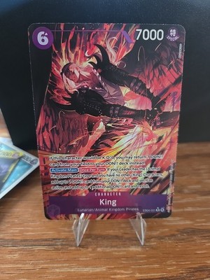 One Piece OP14 The Azure Sea's Seven - King EB04-031 R Alternate