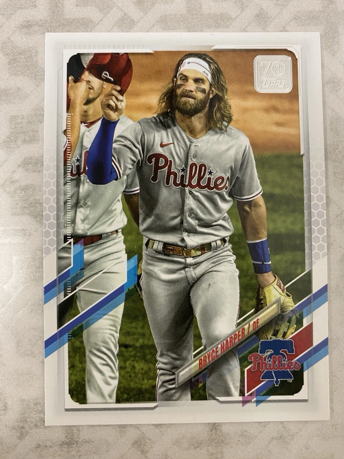 2021 Topps BRYCE HARPER Image Variation SP #250! Philadelphia Phillie
