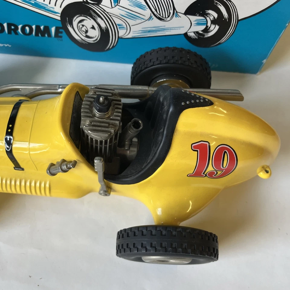 Vintage Nylint Thimble Drome Tether Midget Toy Race Car Line Control - Image 3 of 4