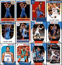 Hoops Oklahoma City Thunder (18) Card Lot - LAST CHANCE – DON’T MISS OUT!