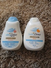 Dove Baby Rich Moisture LOTION  SHAMPOO Sensitive Skin 13.5oz