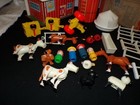 Fisher Price 1977 Little People Play Family Farm Set Vintage Horse Cow Sheep Pig — photo 8