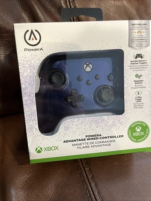 Power A Advantage Wired Midnight Controller (Xbox Series X/S), Tested & Working