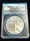 New Listing2017 AMERICAN SILVER EAGLE F.S. ANACS  MS70 658