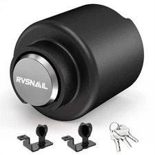 Universal Heavy Duty Tow Trailer Coupler Lock fits 2" & 2-5/16" Anti-Theft Lock