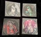 KISS-Interview w/Gene Simmons & Paul Stanley SET OF 4 PICTURE DISCS | October 83