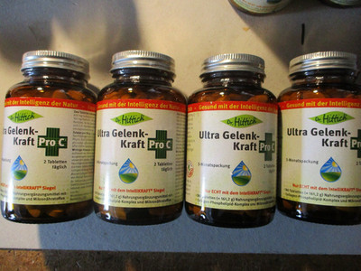 Dr. Hittich Ultra Gelenk-Kraft Pro C¹  4 x 3 Monatspackungen MHD 11/2027