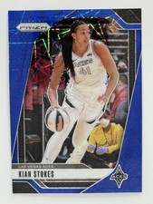 Kiah Stokes 2024 Panini Prizm WNBA Blue Velocity #122