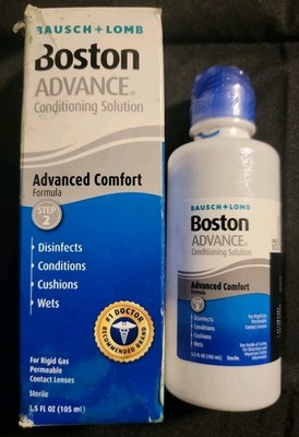 Bausch + Lomb Boston Advance Conditioning Solution Comfort STEP 2 3.4oz OPEN BOX