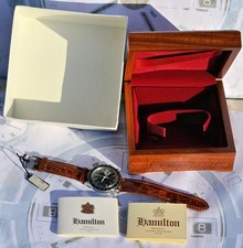 Hamilton Chronograph Khaki Chrono III anni '90 Nuovo NOS completo mai indossato