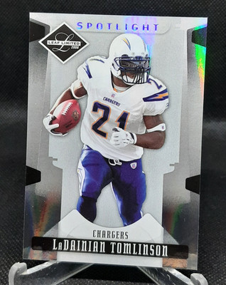 2008 Leaf Limited Silver Spotlight LaDainian Tomlinson #81 /99