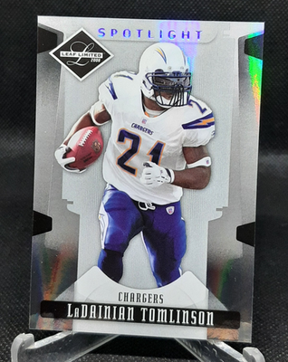 2008 Leaf Limited Silver Spotlight LaDainian Tomlinson #81 /99
