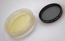 Tiffen 52mm Circular Polarizer Filter w/case CANON SONY NIKON etc JAPAN