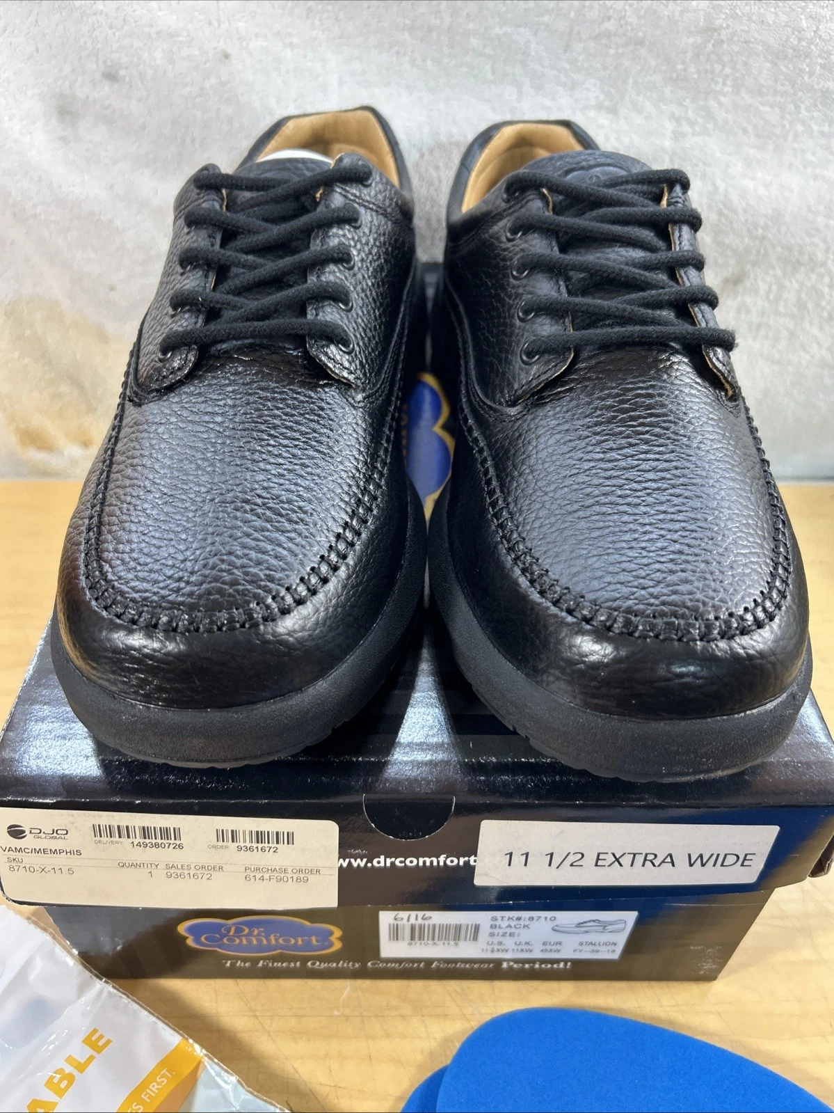 Dr. Comfort Stallion 8710 Men’s Size 11.5 X-Wide Orthopedic Shoes (6116)