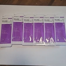 6x Avanos Ballard Oral Care Suction Toothbrush Pack 