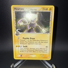 2006 Pokemon Mewtwo (Delta Species) 24/110 Holon Phantoms Non-Holo Rare - LP ⚡️