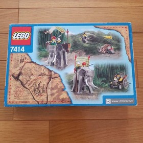 LEGO Elephant Caravan 7414 Orient Expedition Vintage Sealed Set 11.3x7.5 in
