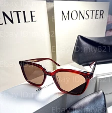 GentleMonster By Row RC3 Sunglasses Red Frame Brown Lenses
