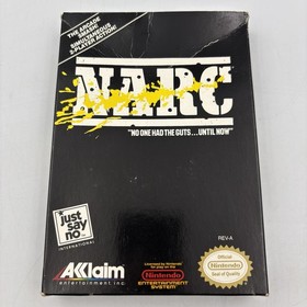 Narc (Nintendo NES)  Game  CIB With Manual! Complete Excellent Authentic
