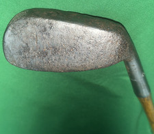 RARE Hickory Golf DEEP GROOVE KRO FLITE F-6 MASHIE Wood Shaft Club HD276