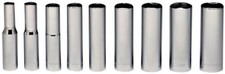 Wright Tool 257 14 Drive 6 Point Deep Metric Socket Set 5mm - 13mm - 9-piece