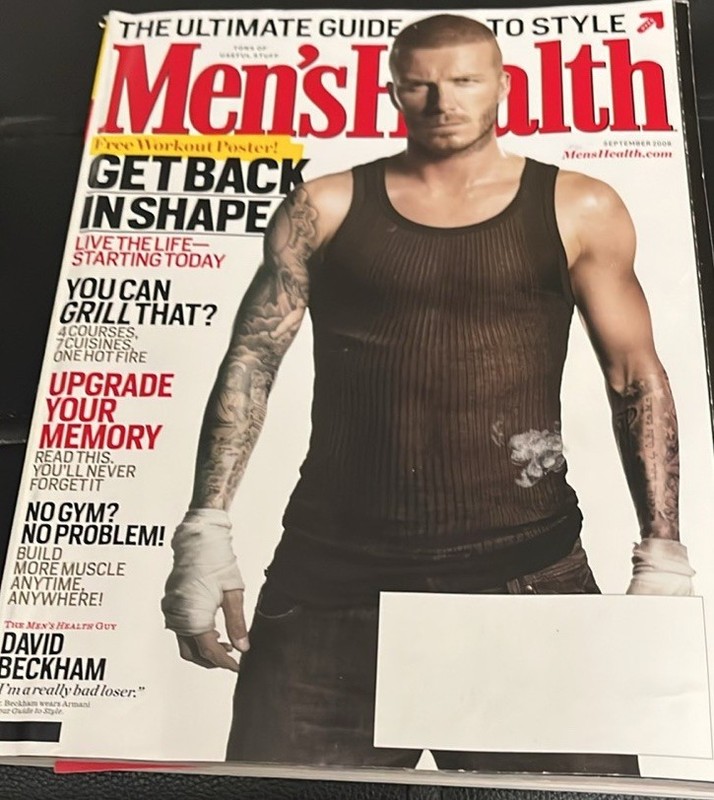 Men’s Health Magazine September 2008 - David Beckham
