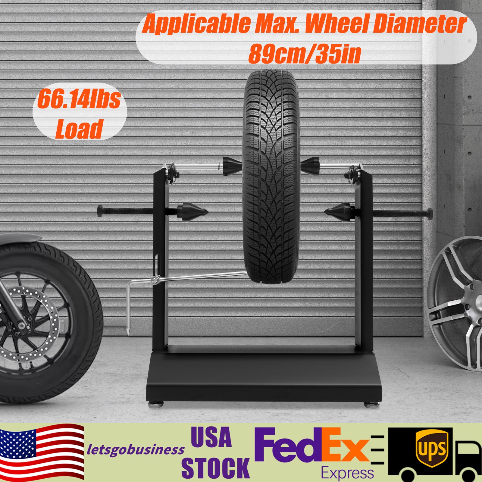 Motorcycle Static Truing Stand Tire Balancing Tool Balancer For Most Motorcycles