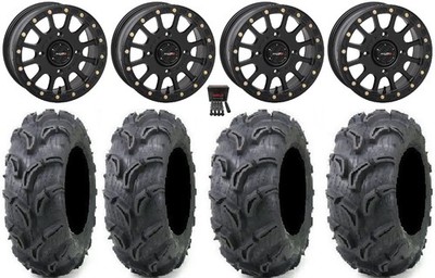 System 3 SB-5 Black 14'' Wheels 27'' Zilla Tires RZR XP 1000 / PRO XP