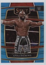 2022 Panini Select WWE Concourse Light Blue Prizm 87/299 Apollo Crews #43 1b9b