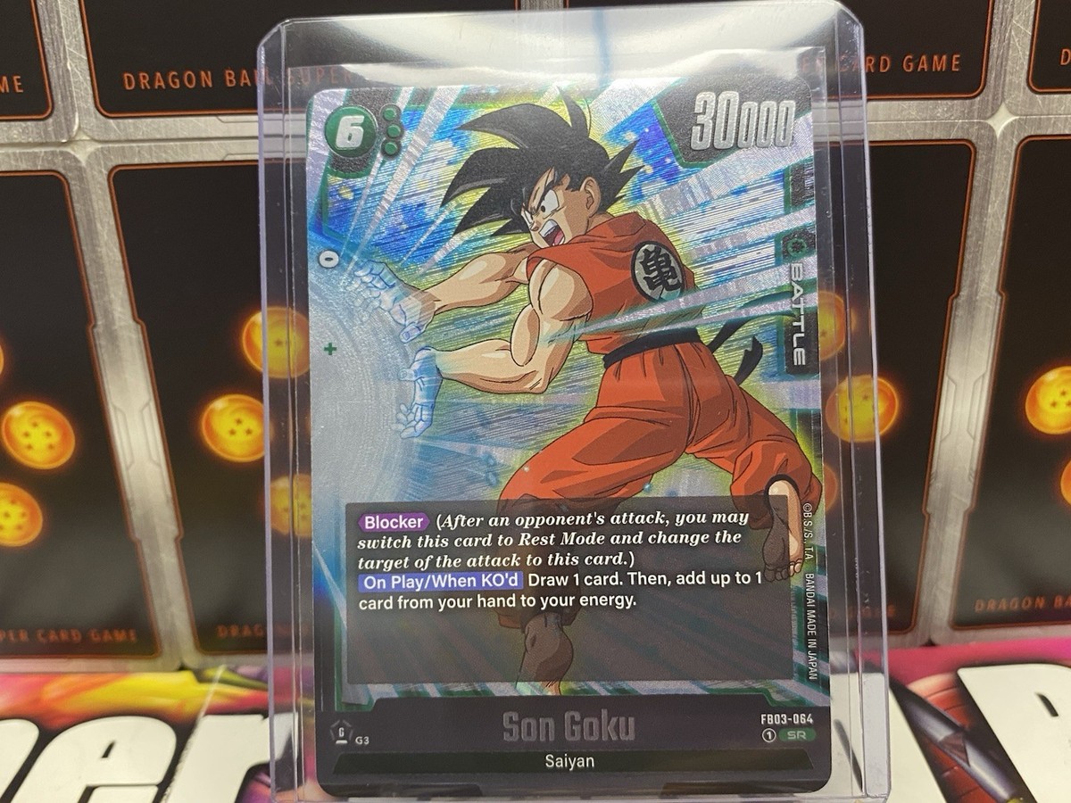 Son Goku FB03-064SR✨Foil Dragon Ball Fusion World✨Mint Super