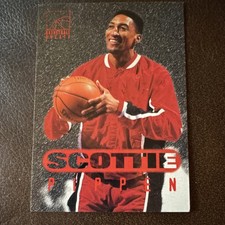 The Score Board 1996 Basketball Greats Scottie Pippen Base Set #96 Chicago Bulls