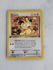 Meowth 62/82 - 1st Edition Team Rocket Vintage Pokemon Card - M