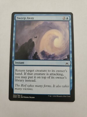 MTG Sweep Away Oath of the Gathewatch 064/184 Regular Common | eBay