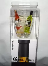 Prodyne Elegant Acrylic Wine  Bottle Stopper Reusable