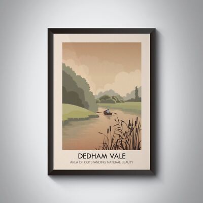 Dedham Vale AONB Reiseposter