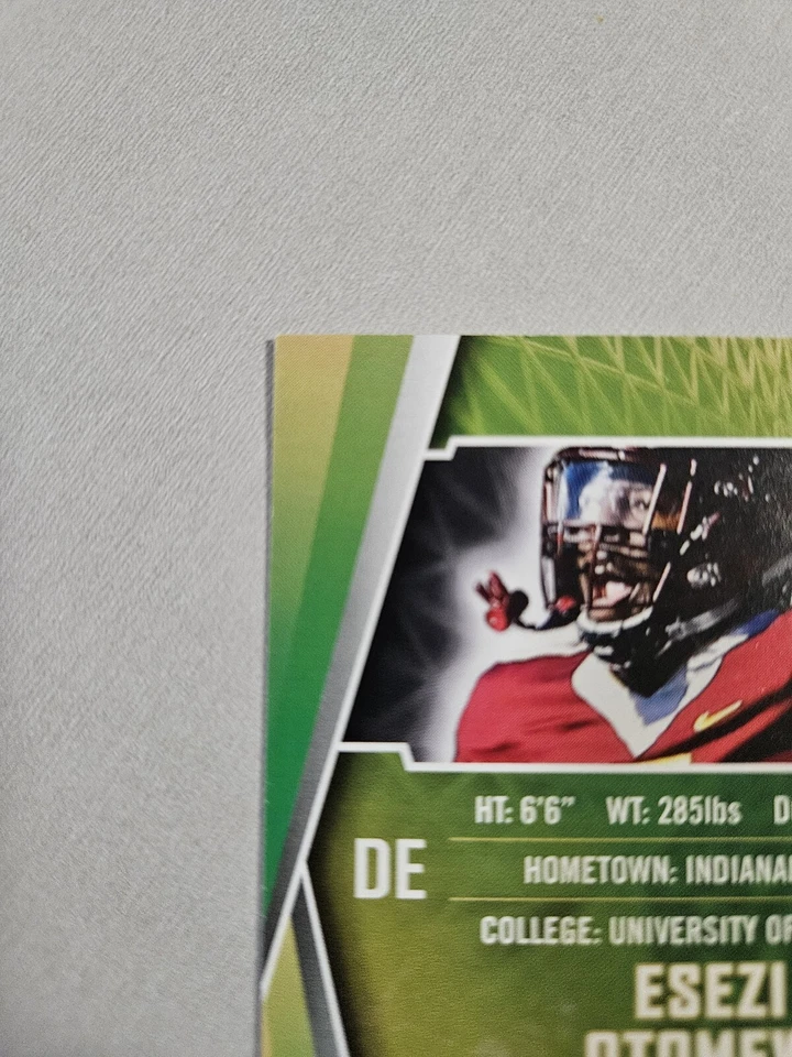 2022 SAGE Artistry A-EO Esezi Otomewo Minnesota Golden Gophers AU Football Card - Image 3 of 4