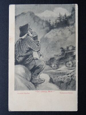 Schottland Scottish Studies CA CINNY, MON! Auto um 1905 Postkarte von Valentine