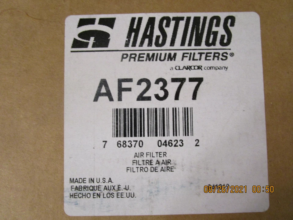 Air Filter Hastings AF2377 Foto 2 de 4
